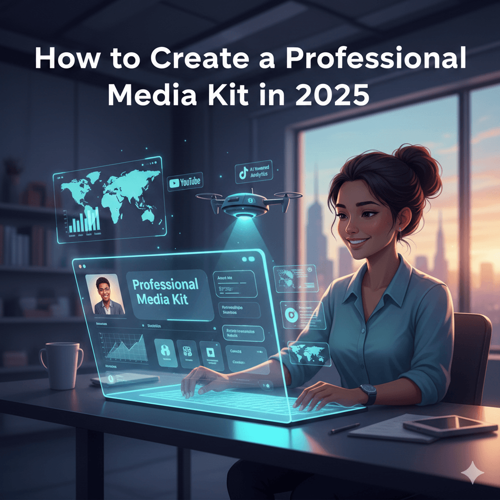 How to Create a Professional Media Kit in 2025